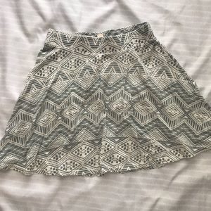 Pacsun LA Hearts Skirt